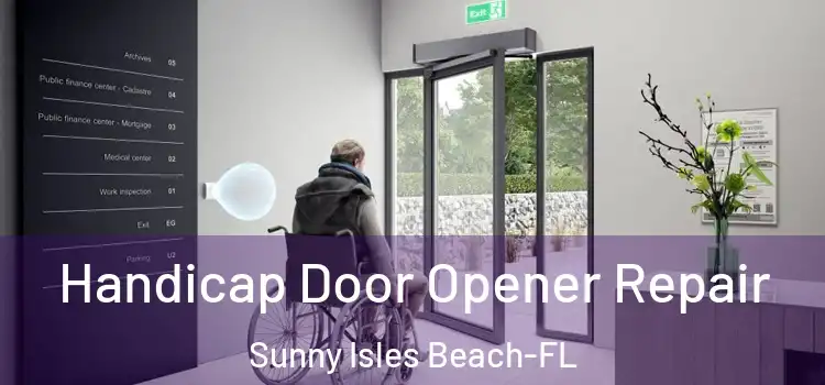 Handicap Door Opener Repair Sunny Isles Beach-FL
